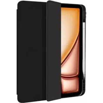 Eiger Folio Θήκη για Apple iPad 10,2 ιντσών (7η/8η/9η Γενιά) - Μαύρη, Ενισχυμένη Μαγνητική Βάση, Θήκη Στυλό