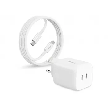 2-POWER 65W GaN Φορτιστής USB-C + Καλώδιο USB-C 2M 100W