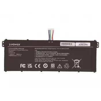 2-Power Main Battery Pack για MSI R14B01W - 42 Wh