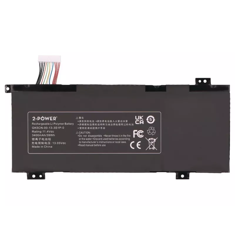 2-POWER Medion Erazer X15803 Main Battery Pack - Μπαταρία - 3.400 mAh