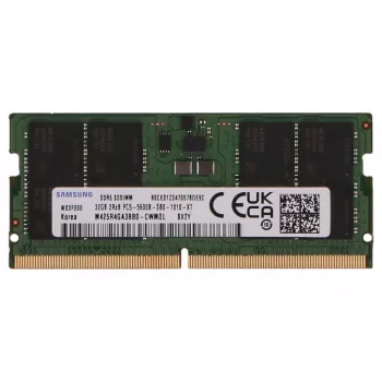 2-Power 32GB DDR5 5600MHz CL40 SoDIMM Μνήμη Laptop Module