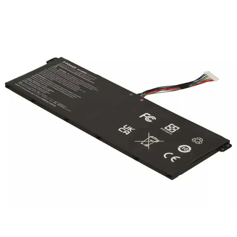 2-Power Main Battery Pack - 3400 mAh - 11,1V - Li-ion - Μαύρο - για Dell Latitude E7440/E7450