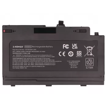 2-Power Κύρια μπαταρία για HP ZBook 17 G4 Mobile Workstation - 95 Wh, 11,55 V, 6 κυψελών Li-Ion