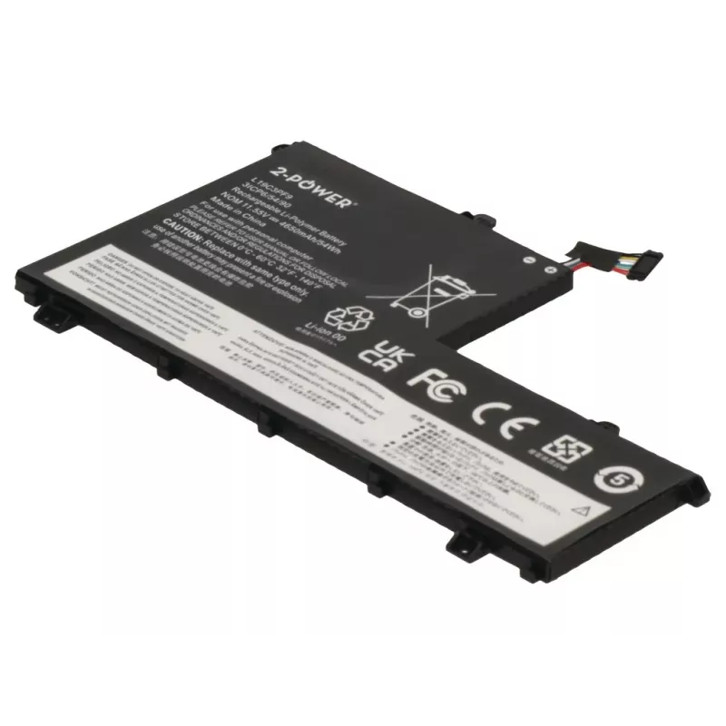 2-Power Κύρια μπαταρία για Lenovo ThinkPad 15-IIL 20SM - 53 mAh
