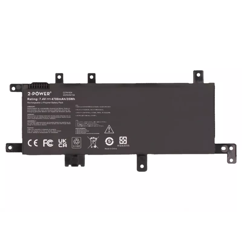 2-Power ASUS VivoBook R542U Κύρια μπαταρία - 5000 mAh