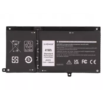 2-Power Κύρια Μπαταρία για Dell Vostro 5502 - 11,4 V 3600 mAh