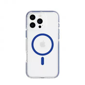 Tech21 EvoCrystal MagSafe Θήκη για iPhone 16 Pro Max Μπλε Ημιδιαφανές