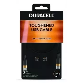 2-Power 1m USB-C σε USB-C 60W Καλώδιο Φόρτισης και Συγχρονισμού Δεδομένων Μαύρο
