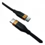 2-Power 1m USB-C σε USB-C 60W Καλώδιο Φόρτισης και Συγχρονισμού Δεδομένων Μαύρο
