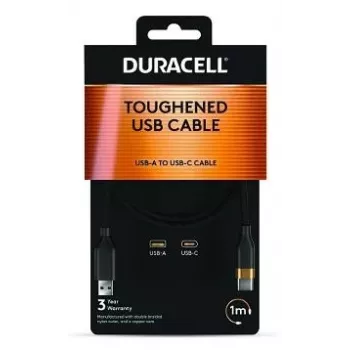 2-Power 1m USB-A σε USB-C Καλώδιο - Μαύρο