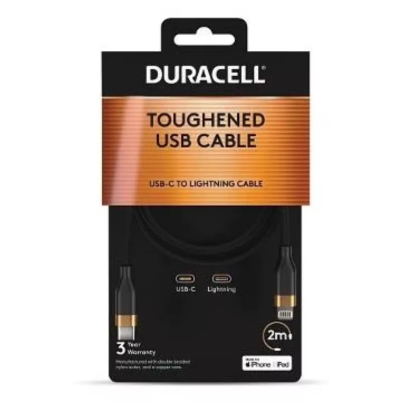 2-POWER 2m USB-C σε Lightning Καλώδιο - Λευκό - MFi-πιστοποιημένο - 60W PD