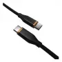 2-Power 2m USB-C σε USB-C 100W Καλώδιο Σιλικόνης Μαύρο