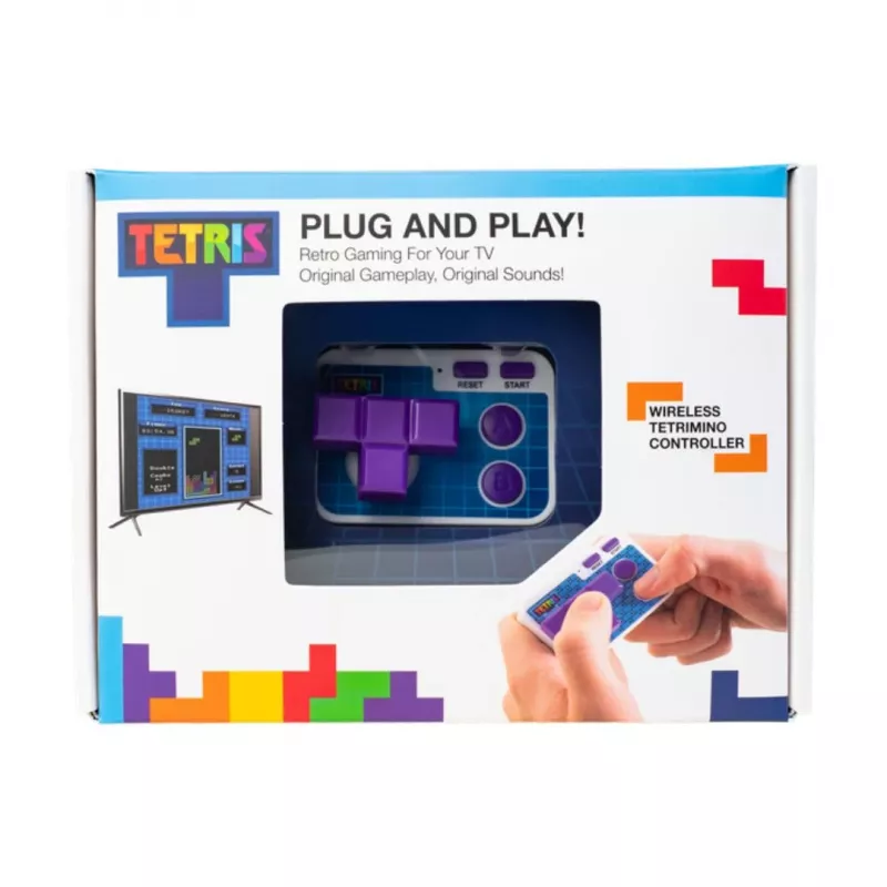 FIZZ CREATIONS Retro Arcade Tetris Κονσόλα Plug-and-Play-Wireless-Pad