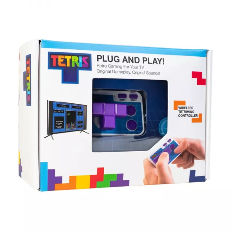 FIZZ CREATIONS Retro Arcade Tetris Κονσόλα Plug-and-Play-Wireless-Pad