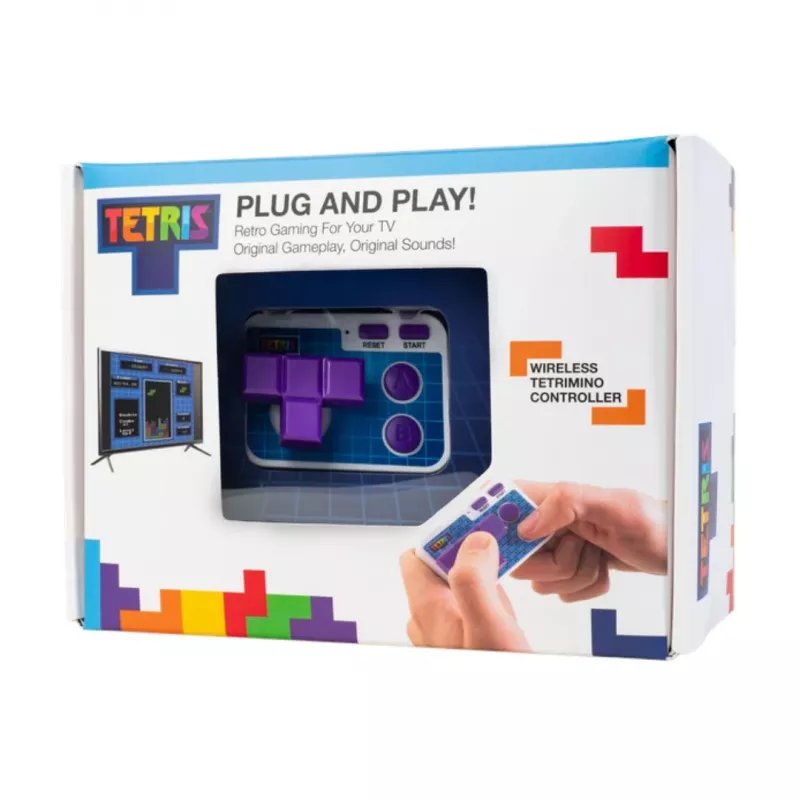 FIZZ CREATIONS Retro Arcade Tetris Κονσόλα Plug-and-Play-Wireless-Pad
