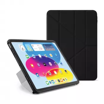 Pipetto Origami No1 Original Θήκη για iPad 11 (A16) / iPad 10.9 (10η γενιά), μαύρη