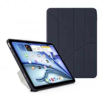 Pipetto Origami No1 Original Θήκη για iPad Air 11 (M2/M3) / iPad Air 10.9 (4./5. γενιά), σκούρο μπλε