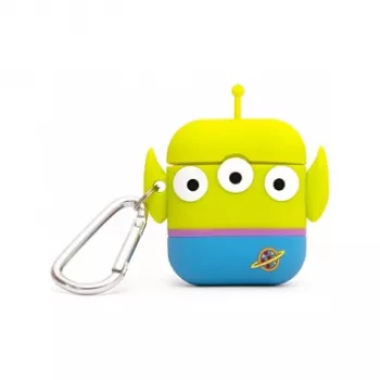 ThumbsUp! PowerSquad 3D Θήκη Σιλικόνης AirPods, Alien, Μπλε/Λευκό/Κίτρινο