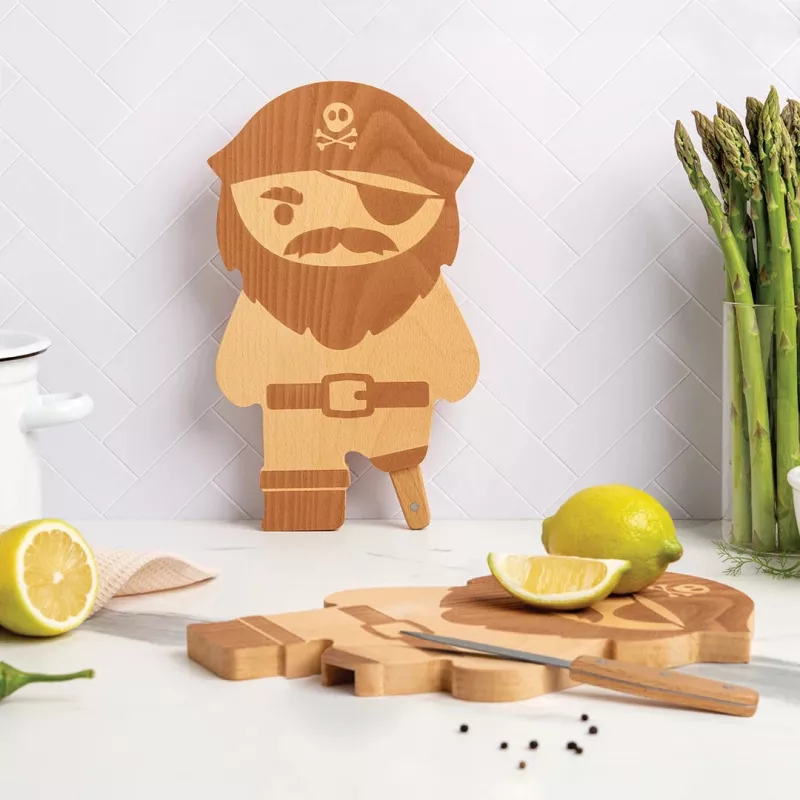 OTOTO Pirate Board Σετ Σανίδας Κοπής & Μαχαιριού