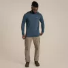 Craghoppers NosiLife Abel LS T-Shirt - Blue Stone, Μέγεθος L