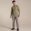 Craghoppers NosiLife SolarShield+ Μπλούζα Half Zip - Cardamon, Μέγεθος M