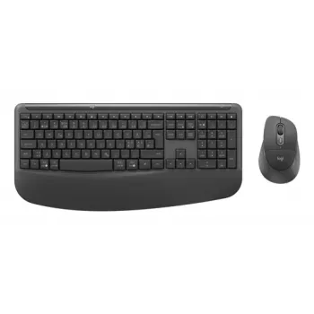 Logitech MK880 For Business - Graphite (PAN) Ασύρματο Σετ Πληκτρολογίου και Ποντικιού