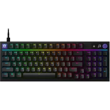 Logitech G316 X 98 Ενσύρματο RGB Gaming Πληκτρολόγιο, Μαύρο, QWERTY