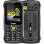 eSTAR Stone 4G Ανθεκτικό Κινητό Τηλέφωνο - Μαύρο/Πορτοκαλί
