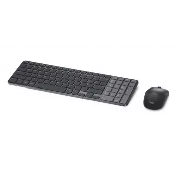 Dell Pro 7 Επαναφορτιζόμενο Συμπαγές Σετ Πληκτρολογίου και Ποντικιού - KM746 - Εσθονικό (QWERTY) - Τιτάνιο Γκρι