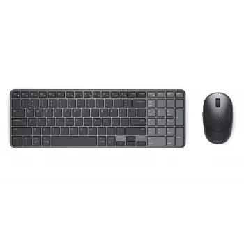 Dell Pro 7 Επαναφορτιζόμενο Συμπαγές Σετ Πληκτρολογίου και Ποντικιού - KM746 - Λιθουανικό (QWERTY) - Τιτάνιο Γκρι