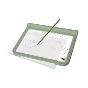 Kidywolf Light Tablet A4 LED tablet σχεδίασης με 8 χρώματα, 4 λειτουργίες, USB-C, λευκό