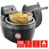Fritel Turbo SF 4209 Φριτέζα 3L 2,3kW ανοξείδωτο ατσάλι/μαύρο