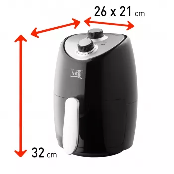 FRITEL Starter My SnackTastic 4202 Airfryer 1kW ασημί/μαύρο