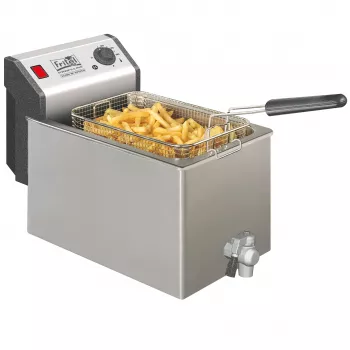 FRITEL TURBO SF Φριτέζα 8 λίτρα 3,3 kW ανοξείδωτο ατσάλι