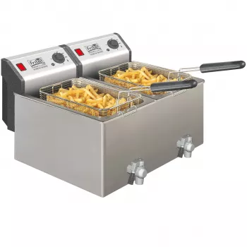 FRITEL TURBO SF Φριτέζα 16 λίτρα 6,6 kW ανοξείδωτο ατσάλι