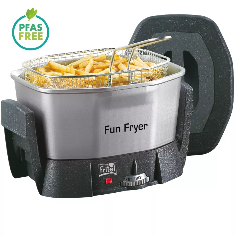 FRITEL Starter Φριτέζα 1,5L 1400W μαύρο/γκρι/ασημί