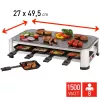 FRITEL SG 2180 Ρακλέτ ανοξείδωτο ατσάλι/χρώμιο μαύρο