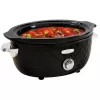 FRITEL Family Slow Cooker 5.5 λίτρα 210W μαύρο/χρώμιο