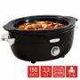 FRITEL Family Slow Cooker 3,3L 150W μαύρο/χρώμιο