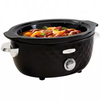 FRITEL Family Slow Cooker 3,3L 150W μαύρο/χρώμιο