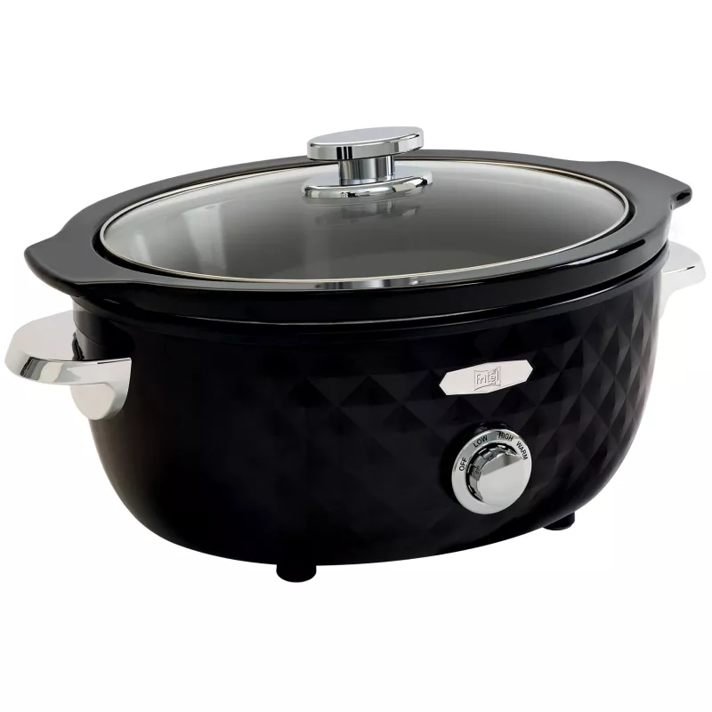 FRITEL Family Slow Cooker 3,3L 150W μαύρο/χρώμιο