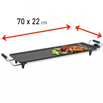 Fritel TY 1689 Ηλεκτρική ψηστιέρα Teppanyaki 1800 W Επιφάνεια ψησίματος από χυτό αλουμίνιο