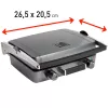 FRITEL WaffleTastic CW 3648 Συσκευή βάφλας 6x10 Μεταλλικό ανθρακί