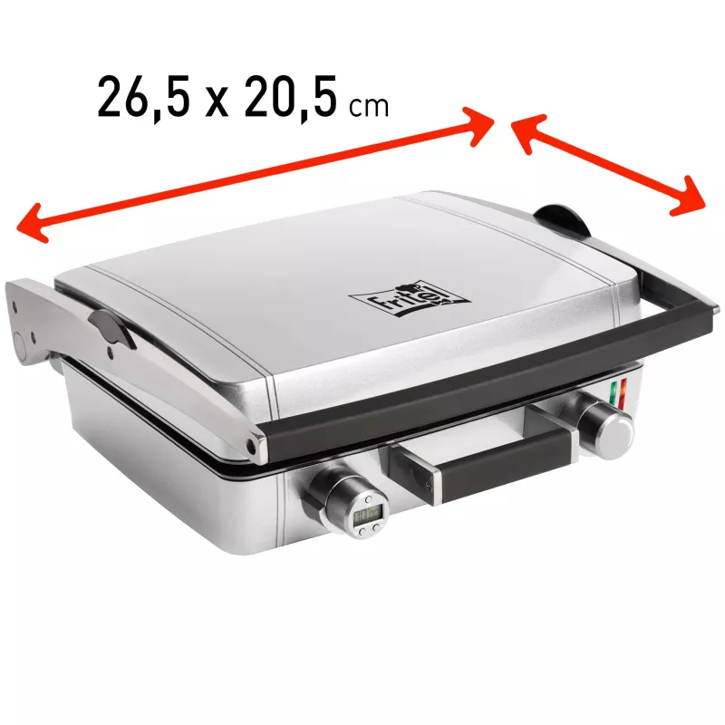 Fritel CW 3647 2 Συσκευές βάφλας 1600 W Γκρι, Ασημί