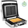 Fritel CW 3647 2 Συσκευές βάφλας 1600 W Γκρι, Ασημί