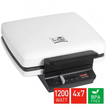 FRITEL WA 1230 Συσκευή βάφλας 4x7 Λευκό