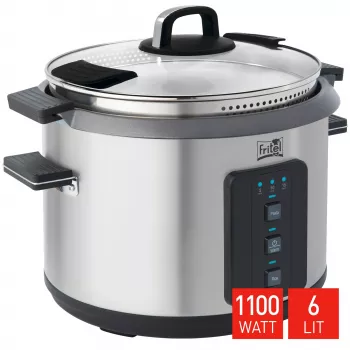 FRITEL Family RC 1377 Μηχανή ρυζιού 1,1 kW ανοξείδωτος χάλυβας