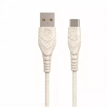 BIOND USB-A σε USB-C 3A 2M Καλώδιο φόρτισης και δεδομένων - Μαύρο