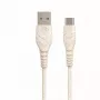BIOND USB-A σε USB-C 3A 2M Καλώδιο φόρτισης και δεδομένων - Μαύρο