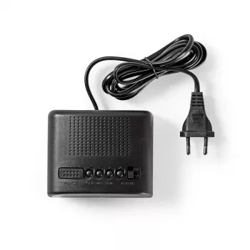Nedis CLDK008BK Ξυπνητήρι LED με λειτουργία αναβολής, Μαύρο